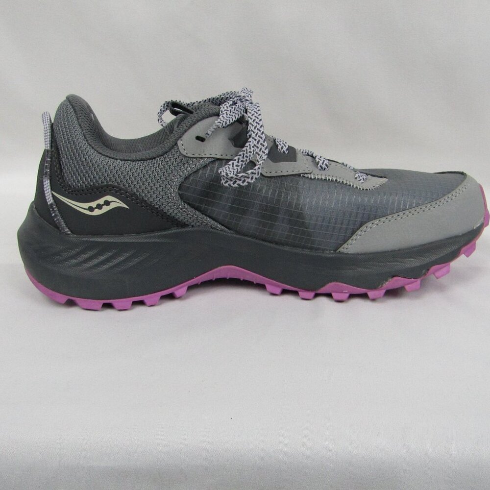 Saucony Aura TR | Women's | Running Shoe | Size 8 | Grey Tones & Pink - Picture 4 of 9